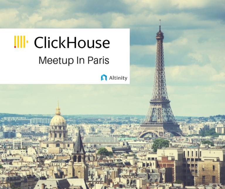 ClickHouse Meetup in Paris Recap