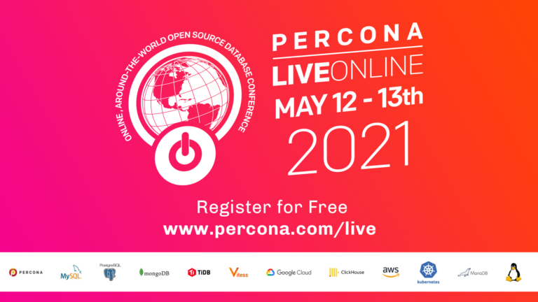 Announcing Analytics Track at Percona Live Online