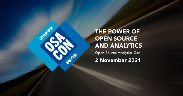 Meet the Open Source Analytics Community at OSA Con on Nov 2