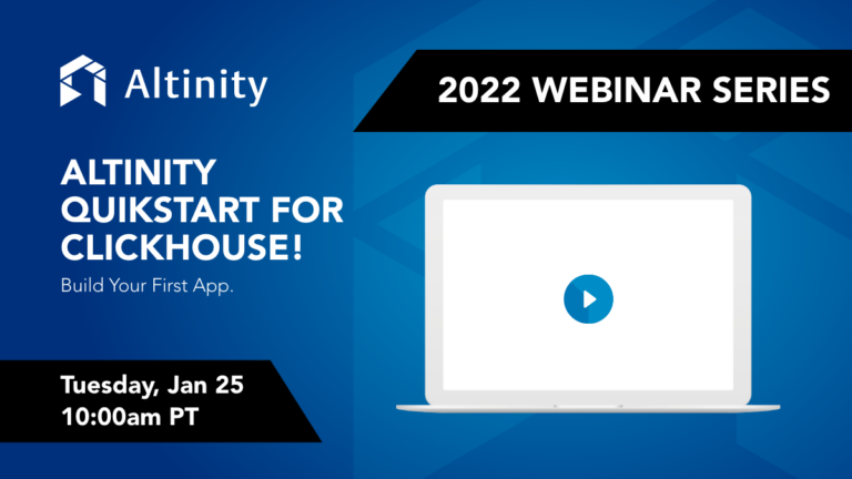 Altinity Quickstart for ClickHouse! Build Your First App
