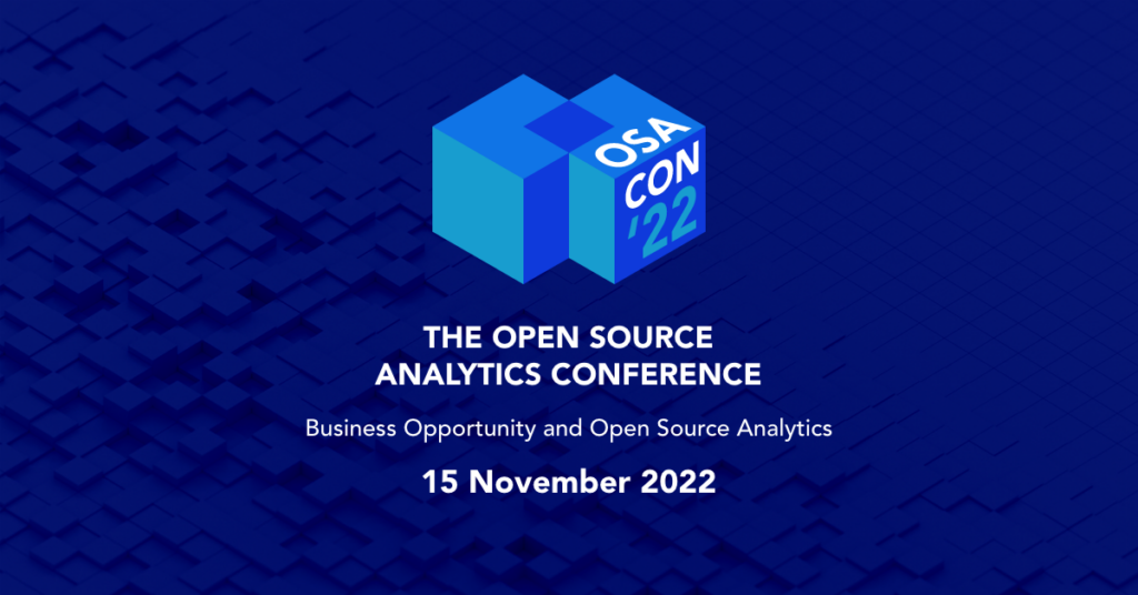 Date and details for the Open Source Analytics Conference 2022