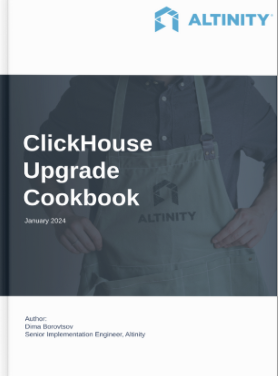 ClickHouse Upgrade Cookbook
