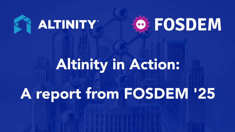 Altinity in Action: A report from FOSDEM '25