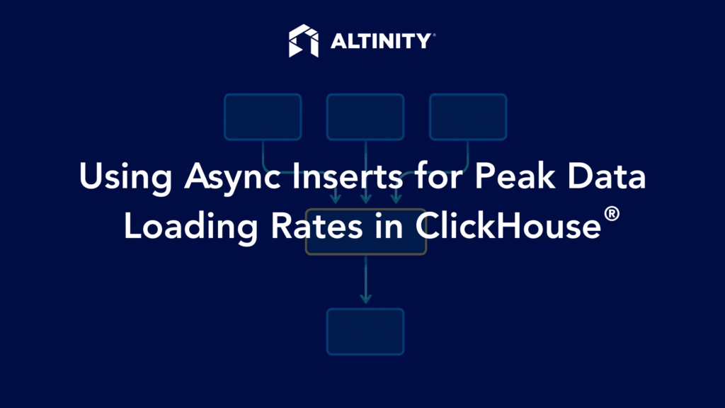Using Async Inserts for Peak Data Loading Rates in ClickHouse ...