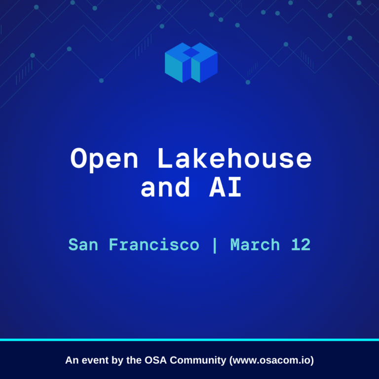 San Francisco: Open Lakehouse and AI