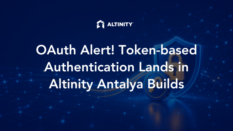Token-based authentication lands in Antalya builds