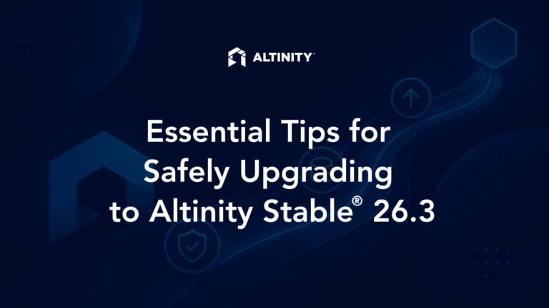 Essential Tips for Safely Upgrading to Altinity Stable® 26.3